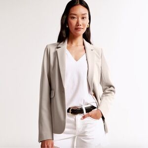 PRIMARK Beige Suit Jacket Blazer Size 6 NWOT